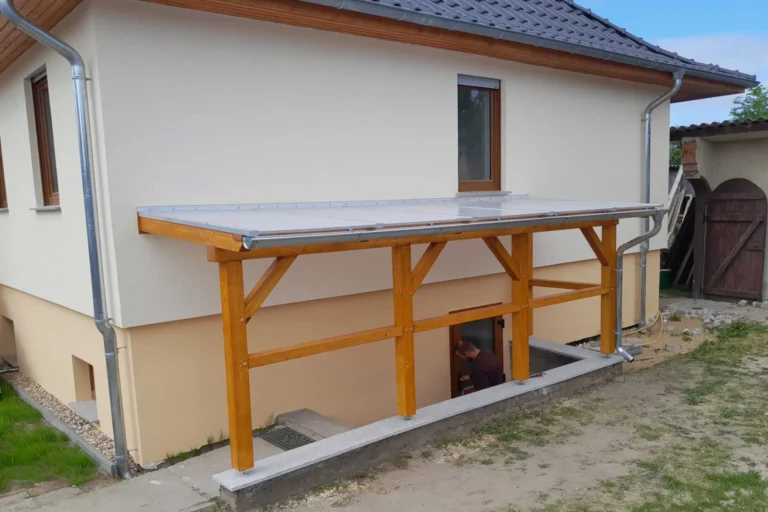 Tischlerei Torsten Mertens - Meisterfachbetrieb - Tischlermeister - Tischlerwerkstatt - Referenzen und Projekte - Überdachung