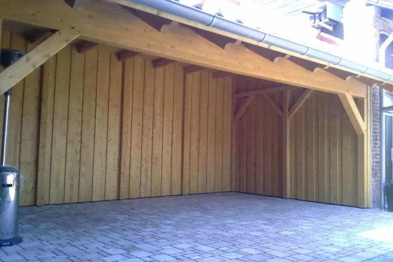 Tischlerei Torsten Mertens - Meisterfachbetrieb - Tischlermeister - Tischlerwerkstatt - Leistungsspektrum -Carport-Überdacuhng aus Holz